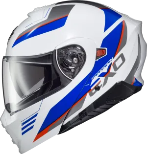 Scorpion EXO-GT-930-Com Modular Transformer Helmet Modulus White