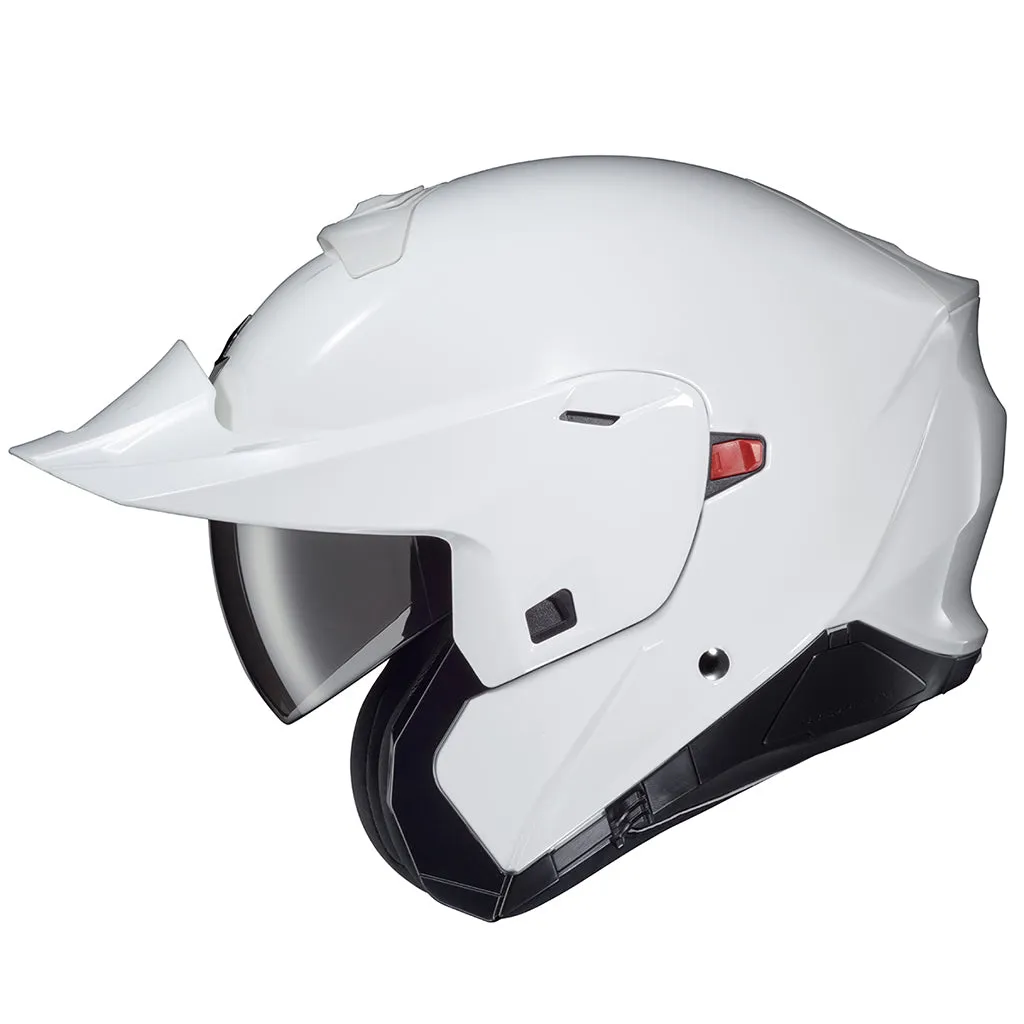 Scorpion EXO-GT-930 EXO-Com Bluetooth Modular Transformer Helmet Gloss White