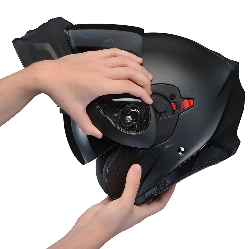 Scorpion EXO-GT-930 EXO-Com Bluetooth Modular Transformer Helmet Matte Black