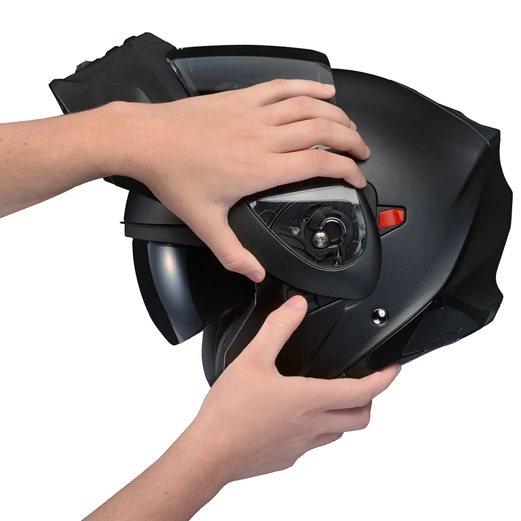 Scorpion EXO-GT-930 EXO-Com Bluetooth Modular Transformer Helmet Matte Black