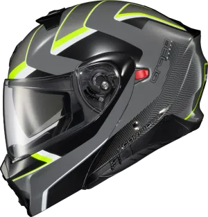 Scorpion EXO-GT-930 Modular Transformer Helmet Morph Grey Hi Viz