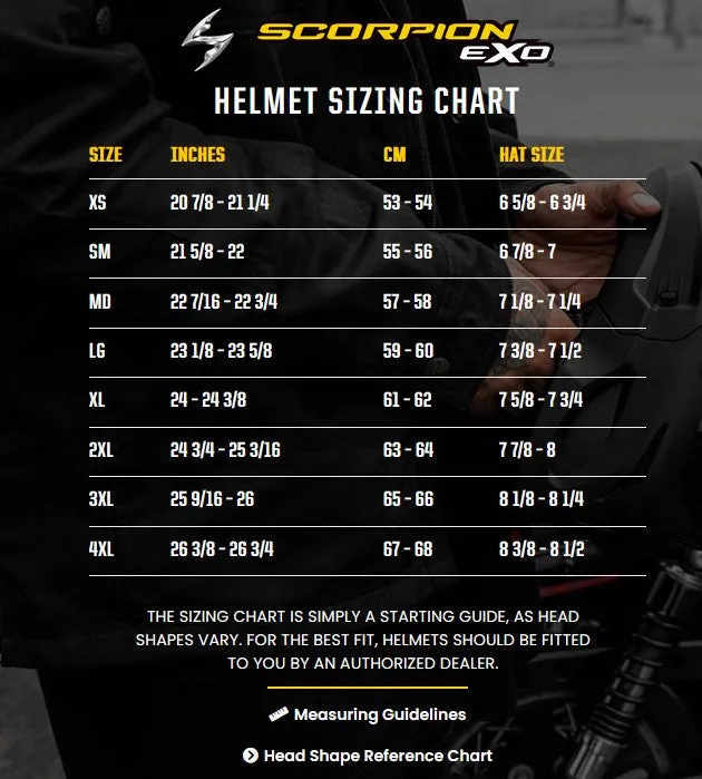 Scorpion EXO-R1 Air Full Face Bluetooth Helmet Carbon Gloss Black