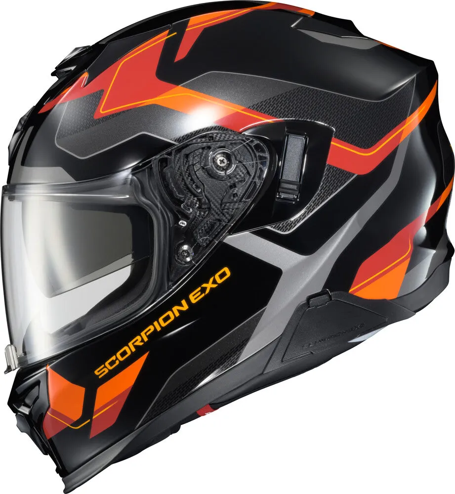 Scorpion EXO-T-520 Full Face Helmet Zuse Orange