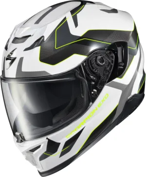 Scorpion EXO-T-520 Full Face Helmet Zuse White Hi-Viz