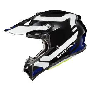 Scorpion VX-16 Off Road Helmet Format Graphic Blue