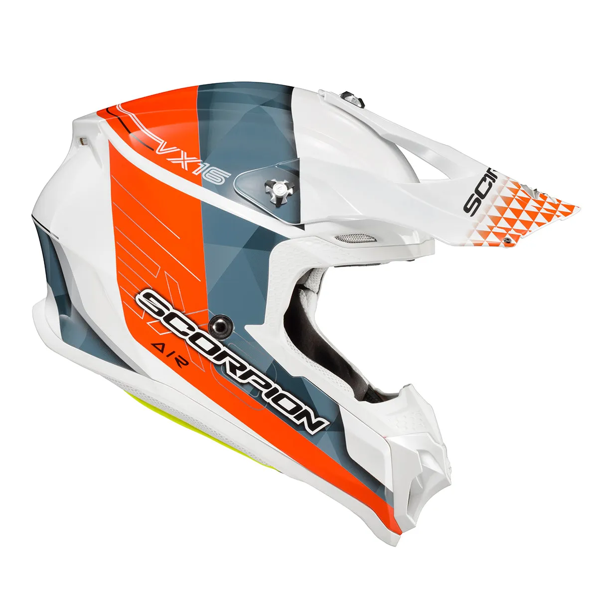 Scorpion VX-16 Off Road Helmet Prism Graphic Orange