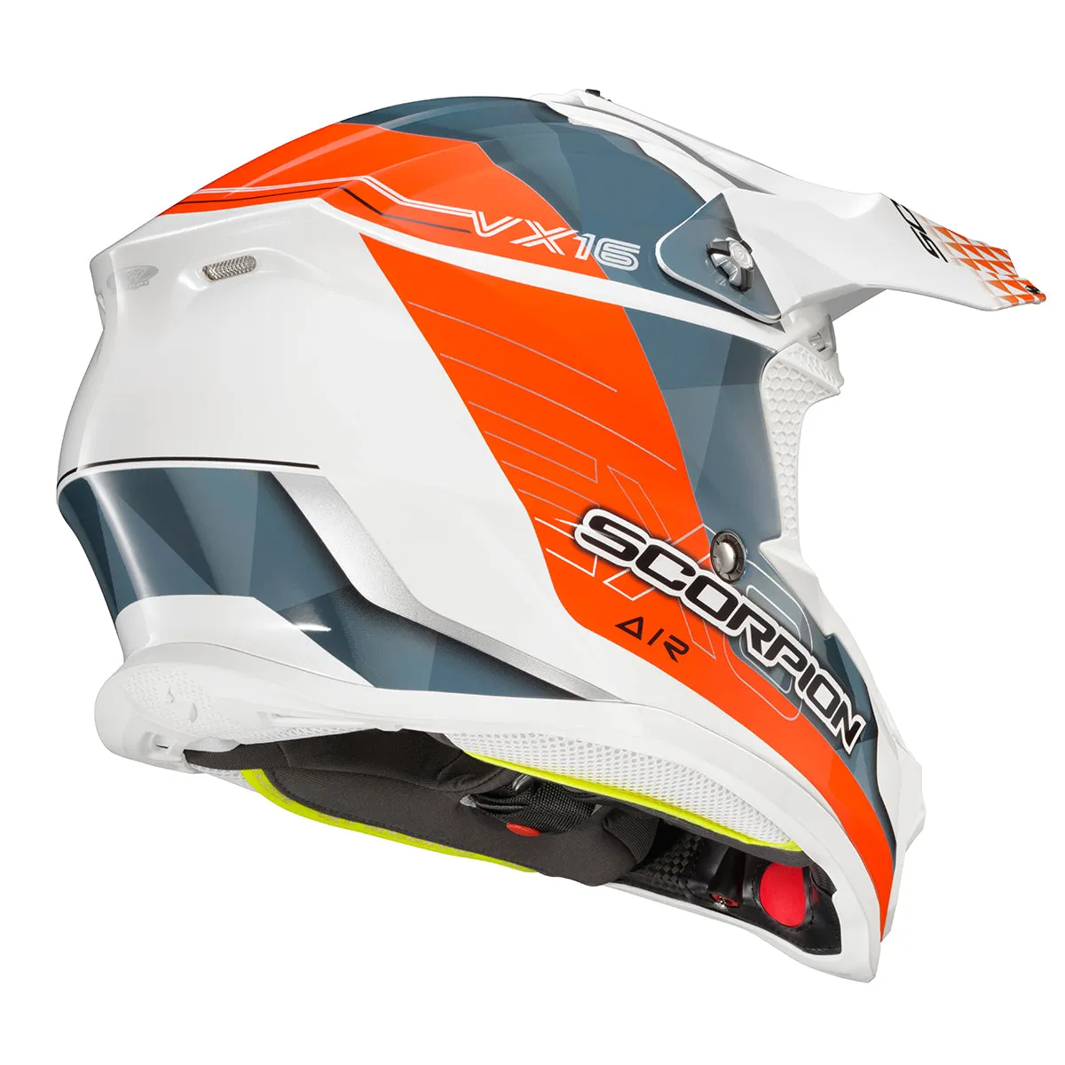 Scorpion VX-16 Off Road Helmet Prism Graphic Orange