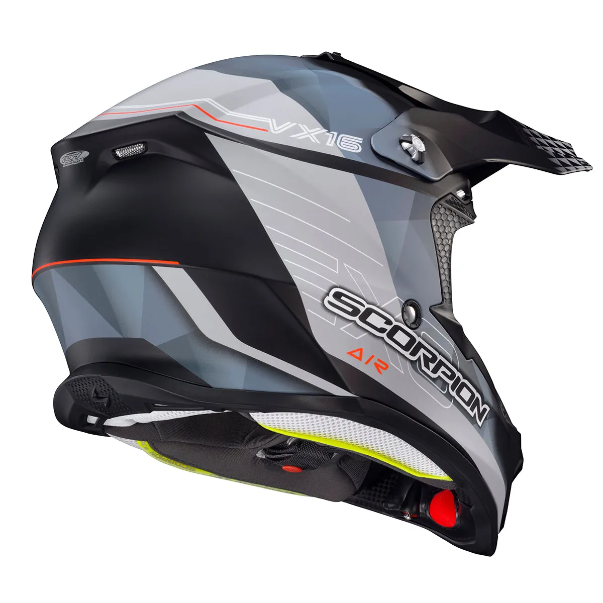 Scorpion VX-16 Off Road Helmet Prism Graphic Phantom
