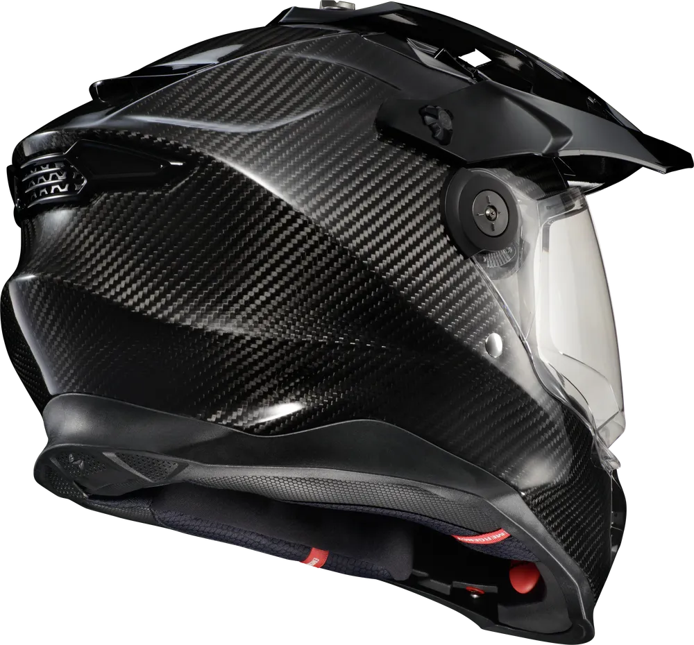 Scorpion XT9000 Dual Sport Helmet Carbon Gloss Black