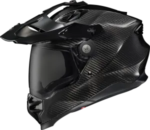 Scorpion XT9000 Dual Sport Helmet Carbon Gloss Black