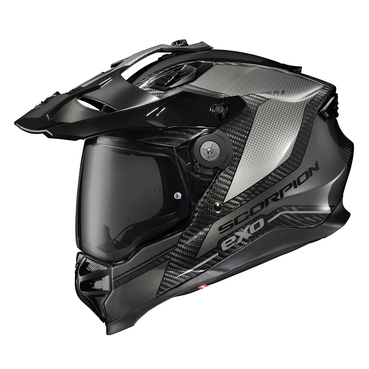 Scorpion XT9000 Dual Sport Helmet Carbon Trailhead Phantom