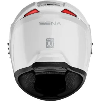 Sena Phantom Full Face Helmet Gloss White