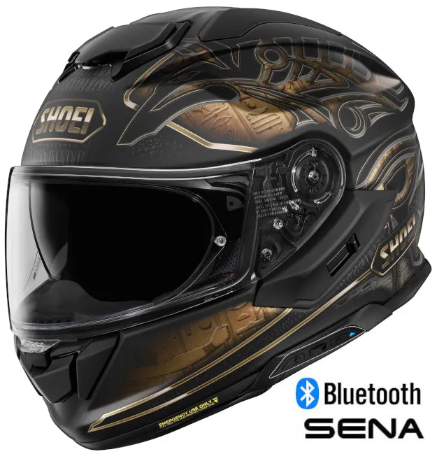 Shoei GT-Air 3 Full Face Helmet Nile Graphic TC-9 SRL 3 Installed