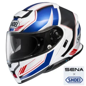 Shoei Neotec 3 Modular Bluetooth Helmet Grasp TC-10 SRL Installed