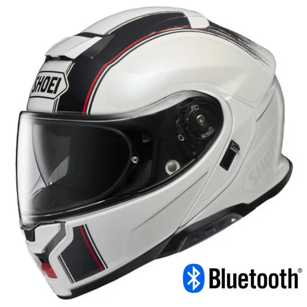 Shoei Neotec 3 Modular Bluetooth Helmet Satori TC-6 SRL 3 Installed