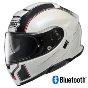 Shoei Neotec 3 Modular Bluetooth Helmet Satori TC-6 SRL 3 Installed