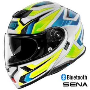 Shoei Neotec 3 Modular Helmet Anthem TC3 SRL 3 Installed