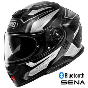 Shoei Neotec 3 Modular Helmet Anthem TC5 SRL 3 Installed