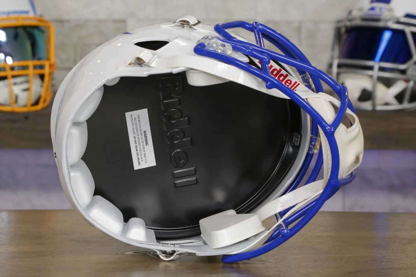 South Dakota State Jackrabbits Riddell Speed Display Helmet