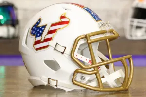 South Florida Bulls Riddell Speed Mini Helmet - Stars and Stripes