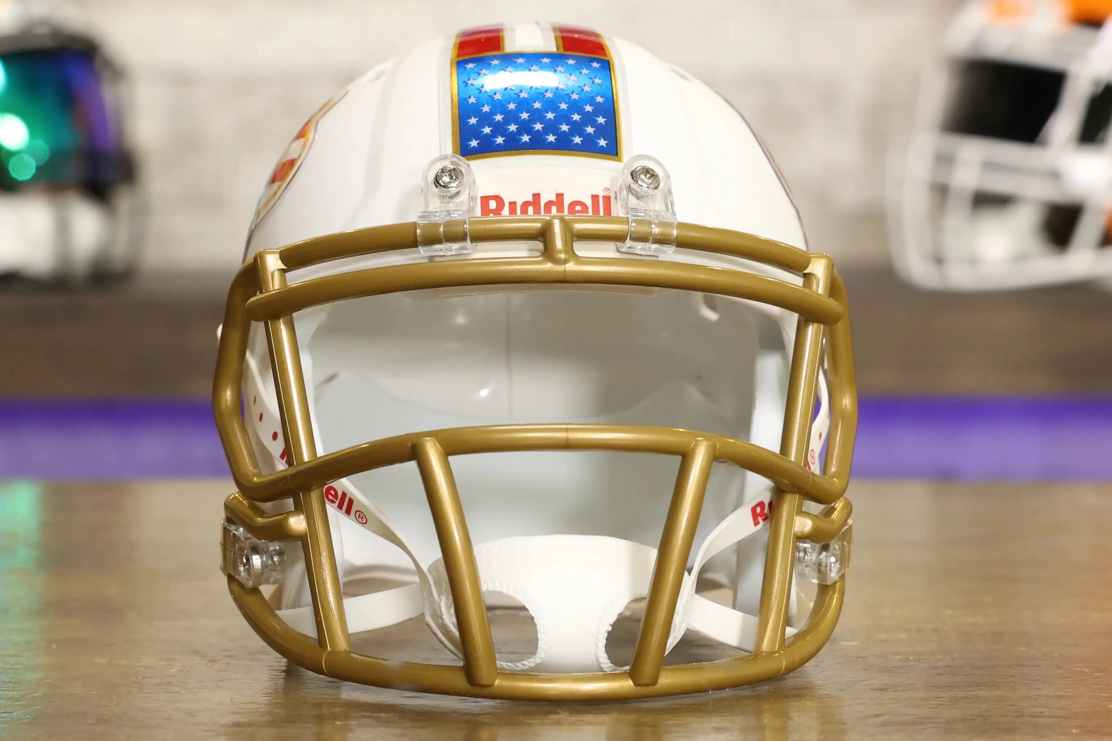 South Florida Bulls Riddell Speed Mini Helmet - Stars and Stripes