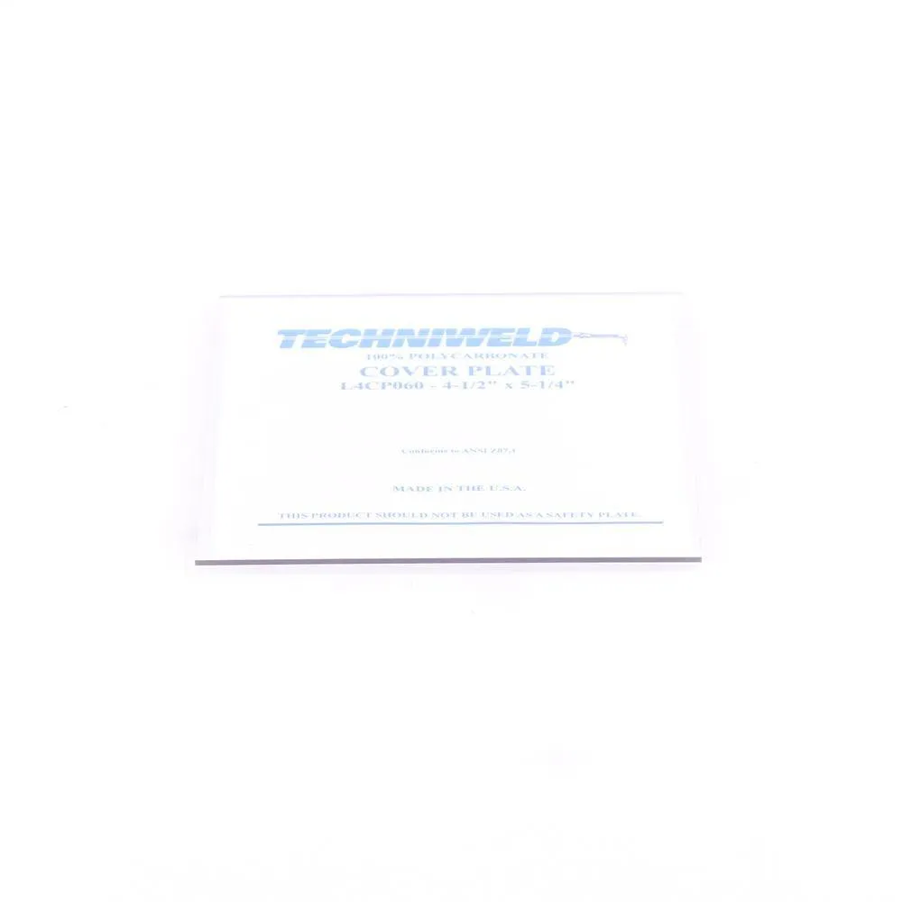 Techniweld Clear Cover Plate