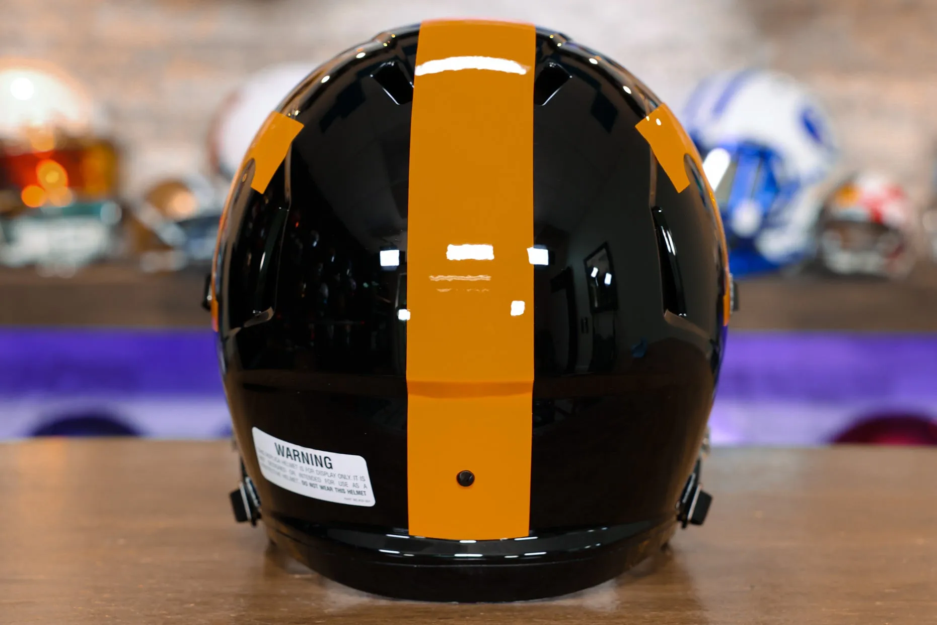 Tennessee Volunteers Riddell Speed Display Helmet - Dark Mode