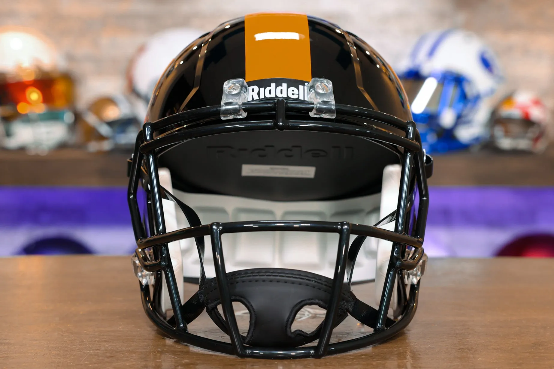 Tennessee Volunteers Riddell Speed Display Helmet - Dark Mode