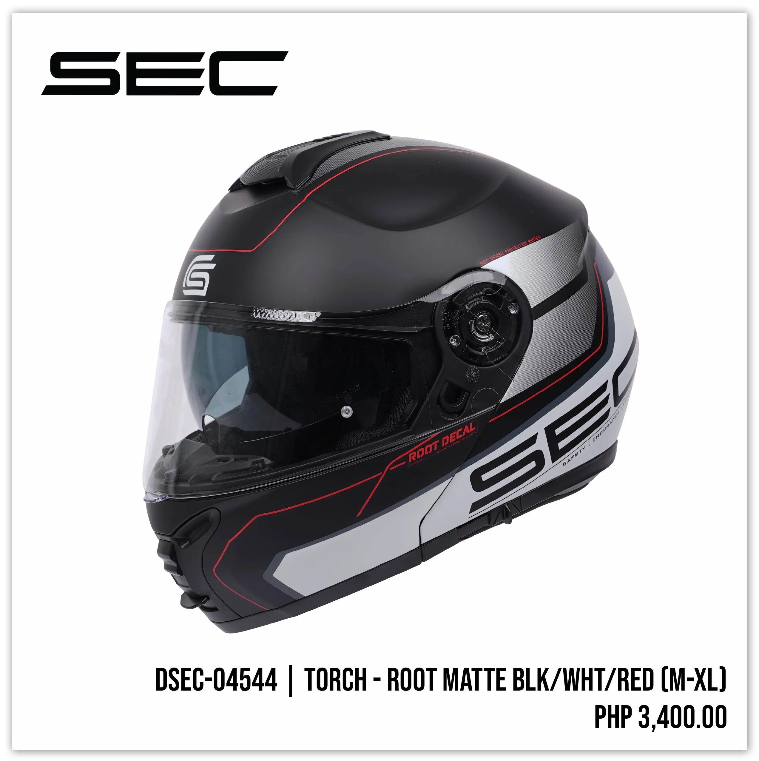 Torch - Root Matte Blk/Wht/Red