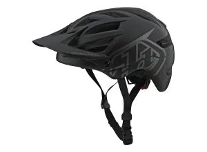 Troy Lee Designs A1 MTB Helmet - Drone - Black-Silver - 2020