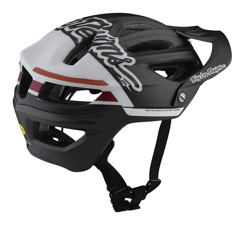 Troy Lee Designs A2 MIPS MTB Helmet - Silhouette - Charcoal-Rust