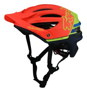 Troy Lee Designs A2 MIPS MTB Helmet - Silhouette - Orange-Yellow