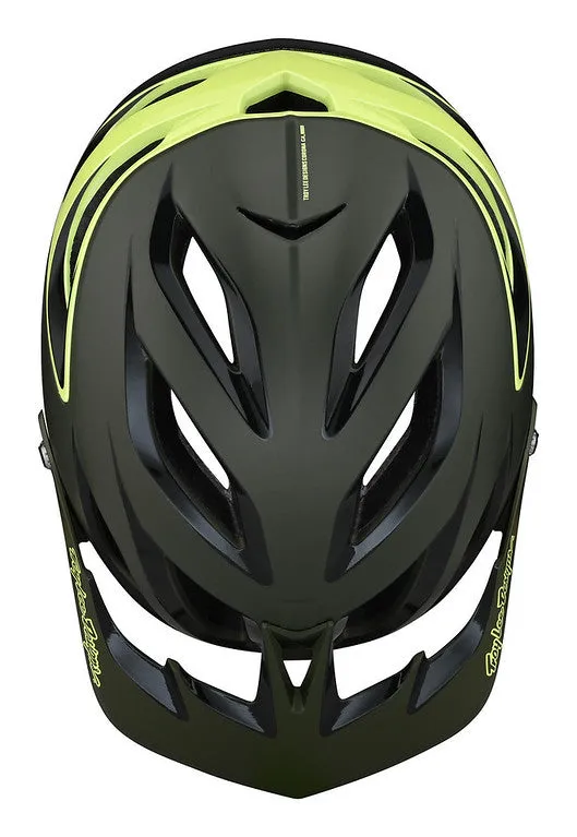 Troy Lee Designs A3 MIPS MTB Helmet - Uno Glass Green