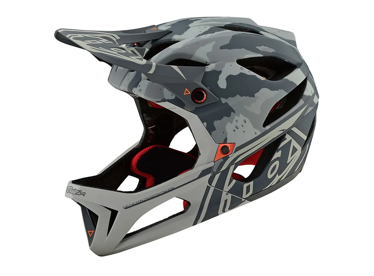 Troy Lee Designs Stage MIPS Full Face Helmet - Tactical - Sand - 2019