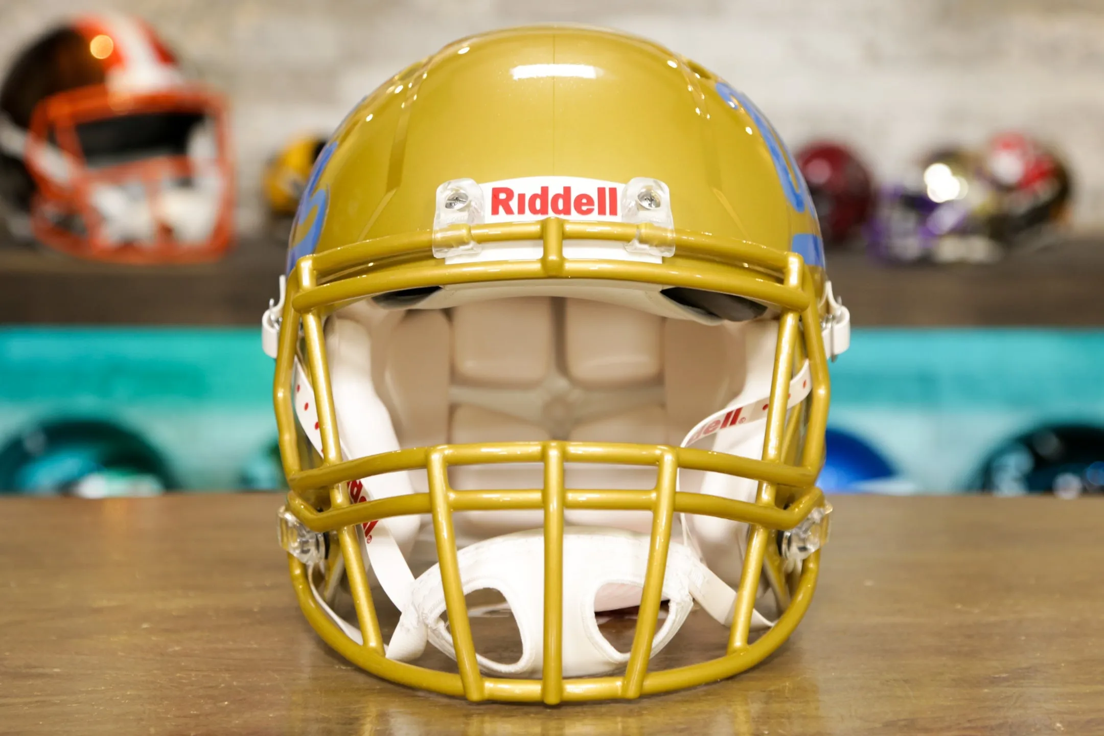 UCLA Bruins Riddell Speed Authentic Helmet - Throwback
