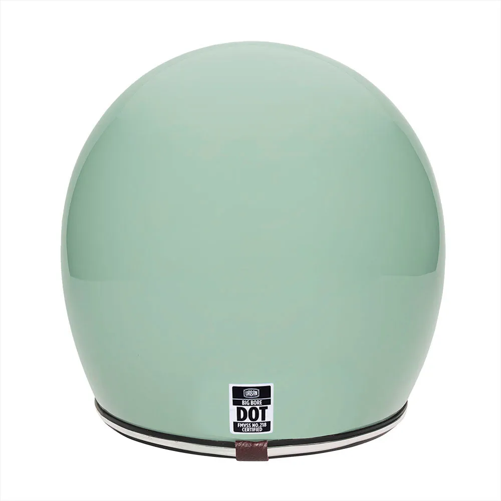 Urban Full Face Helmet BigBore Green Retro