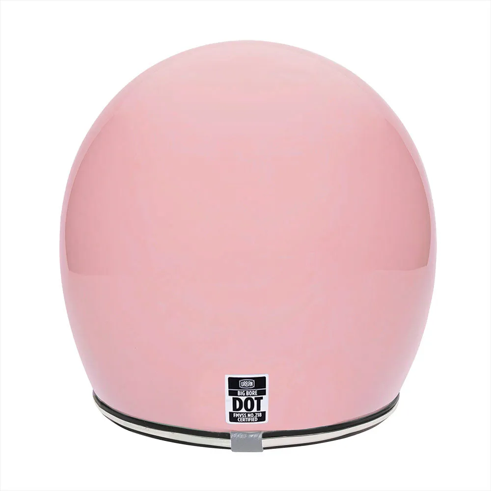 Urban Full Face Helmet BigBore Pink Retro