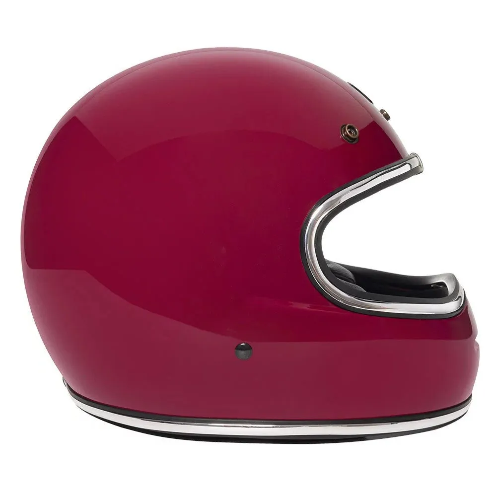 Urban Full Face Helmet BigBore Wine Retro