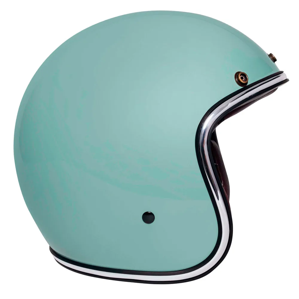 Urban Open Face Helmet Tracer Green Retro