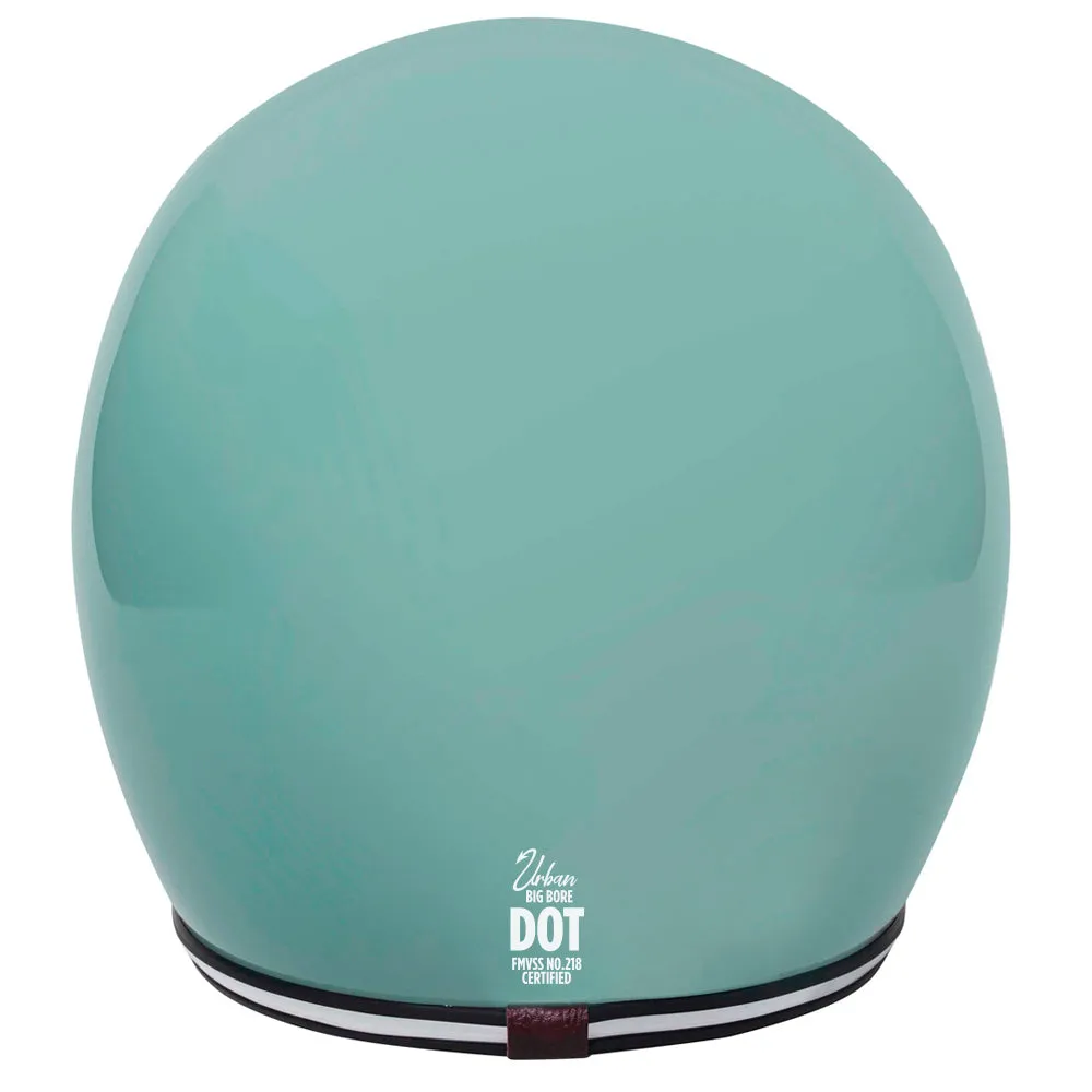 Urban Open Face Helmet Tracer Green Retro