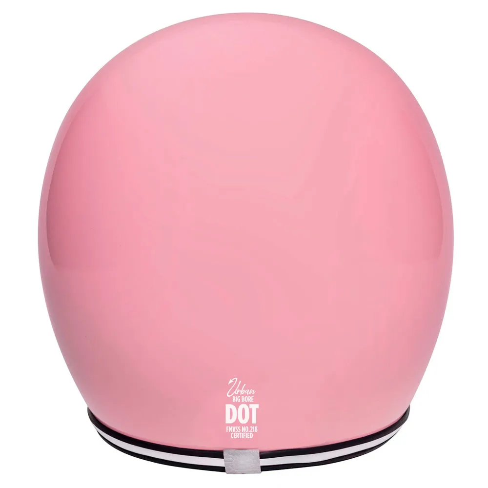 Urban Open Face Helmet Tracer Pink Retro