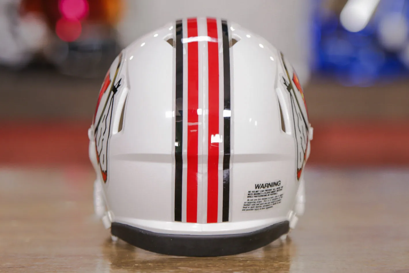 Utah Utes Riddell Speed Mini Helmet - White