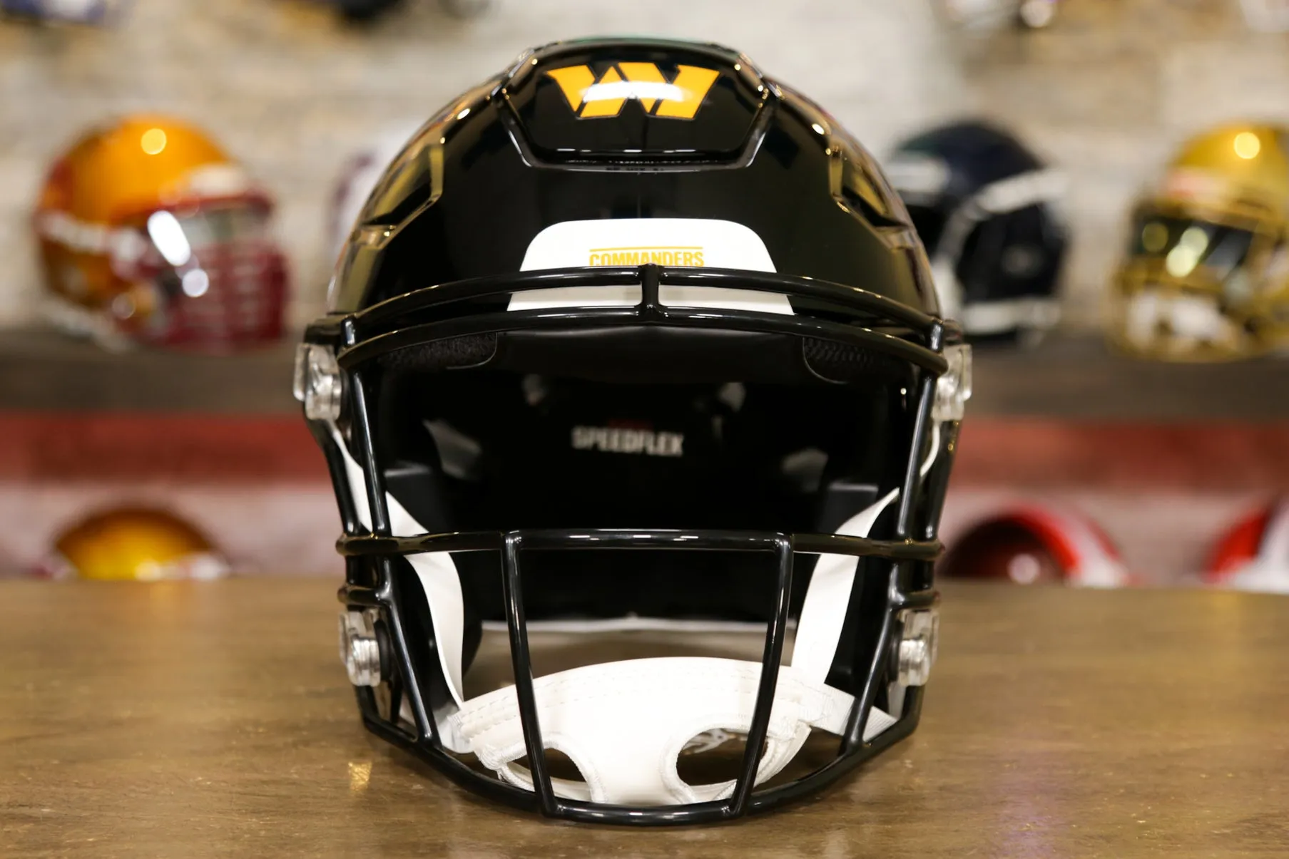 Washington Commanders Riddell SpeedFlex Helmet - Black Alternate