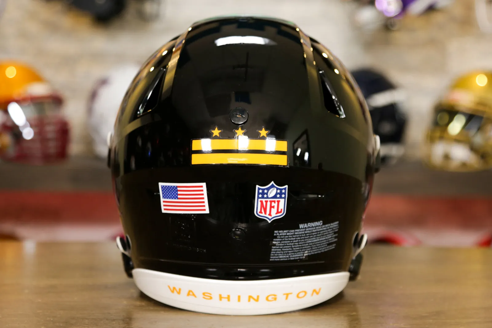 Washington Commanders Riddell SpeedFlex Helmet - Black Alternate