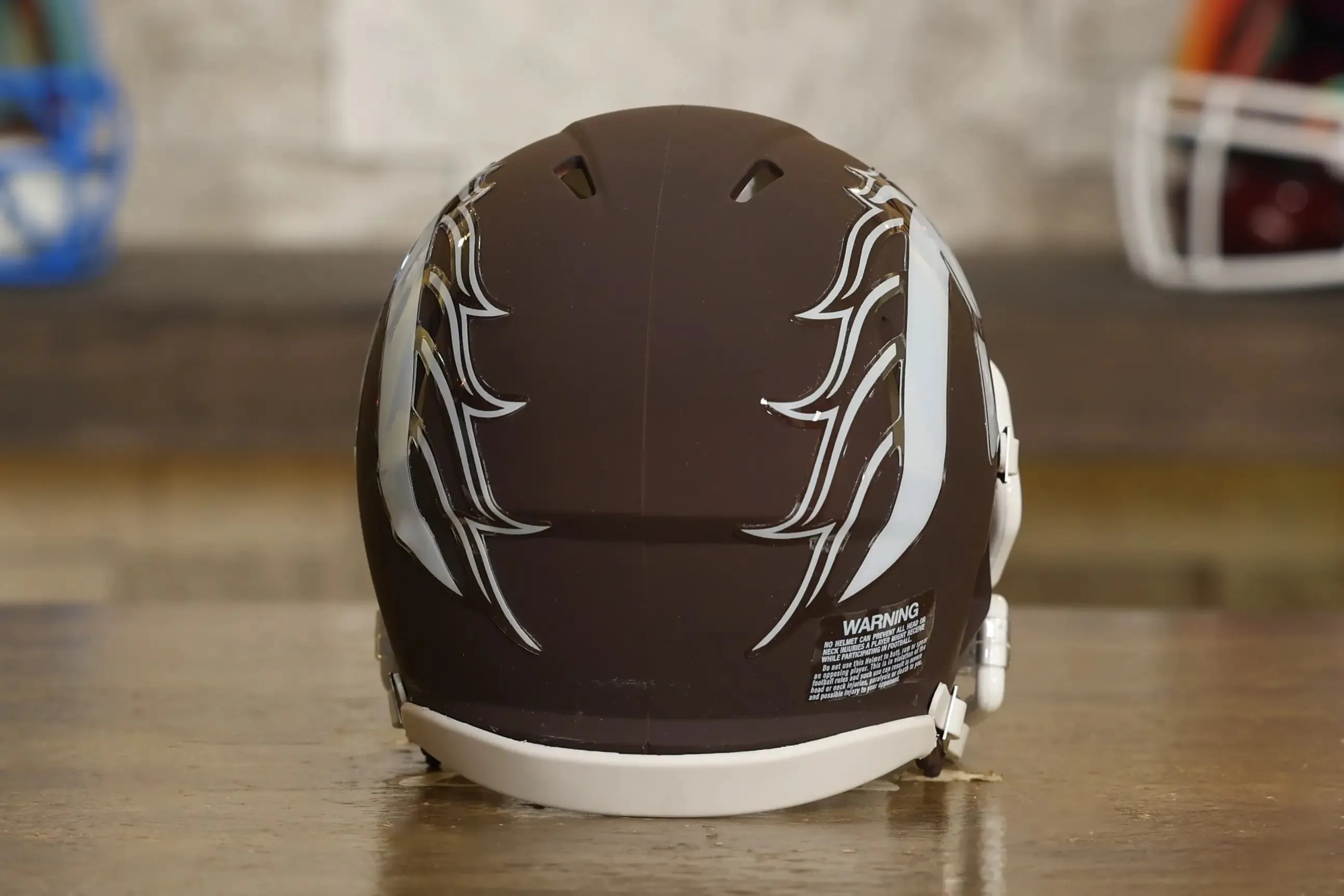 Western Michigan Broncos Riddell Speed Mini Helmet