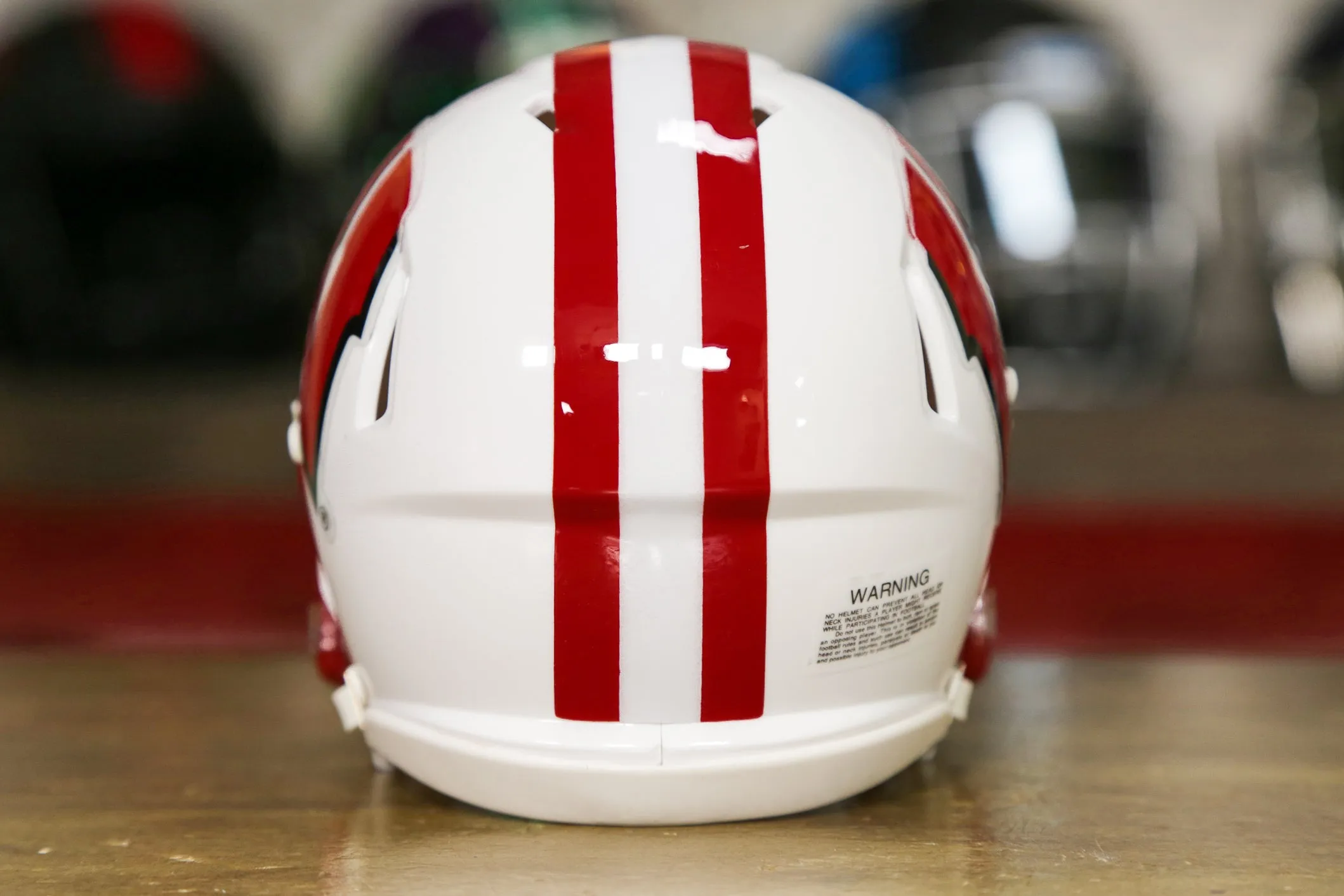 Wisconsin Badgers Riddell Speed Mini Helmet