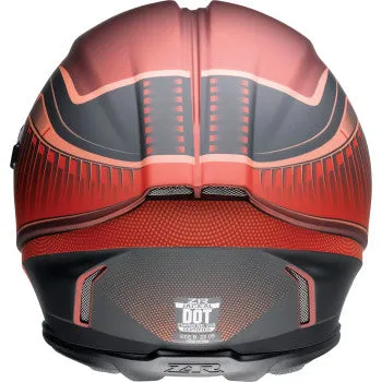 Z1R Jackal Full Face Helmet Dark Matter Red