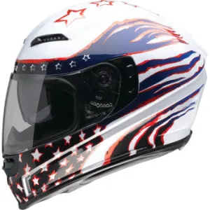 Z1R Jackal Full Face Helmet Patriot Red/White/Blue