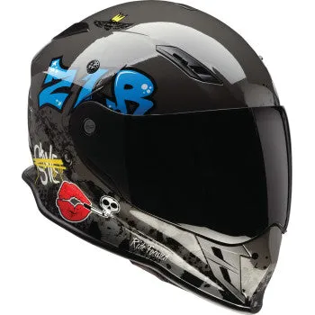 Z1R Nemesis Full Face Bluetooth Helmet Distro Gray