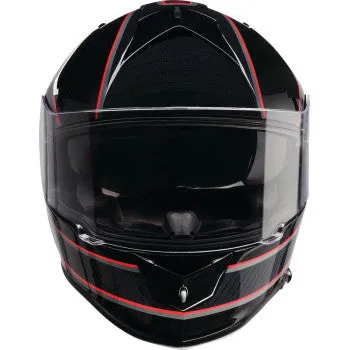 Z1R Warrant Full Face Helmet Amplify Black/Red